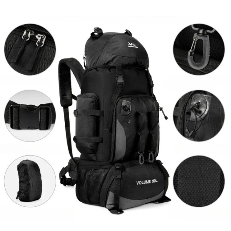 TrekLine Ultralight 90L Wasserdichter Wanderrucksack-Serie