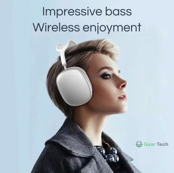 Fon Kepala Bluetooth Solara Pro, Pembatalan Bunyi, 40 Jam