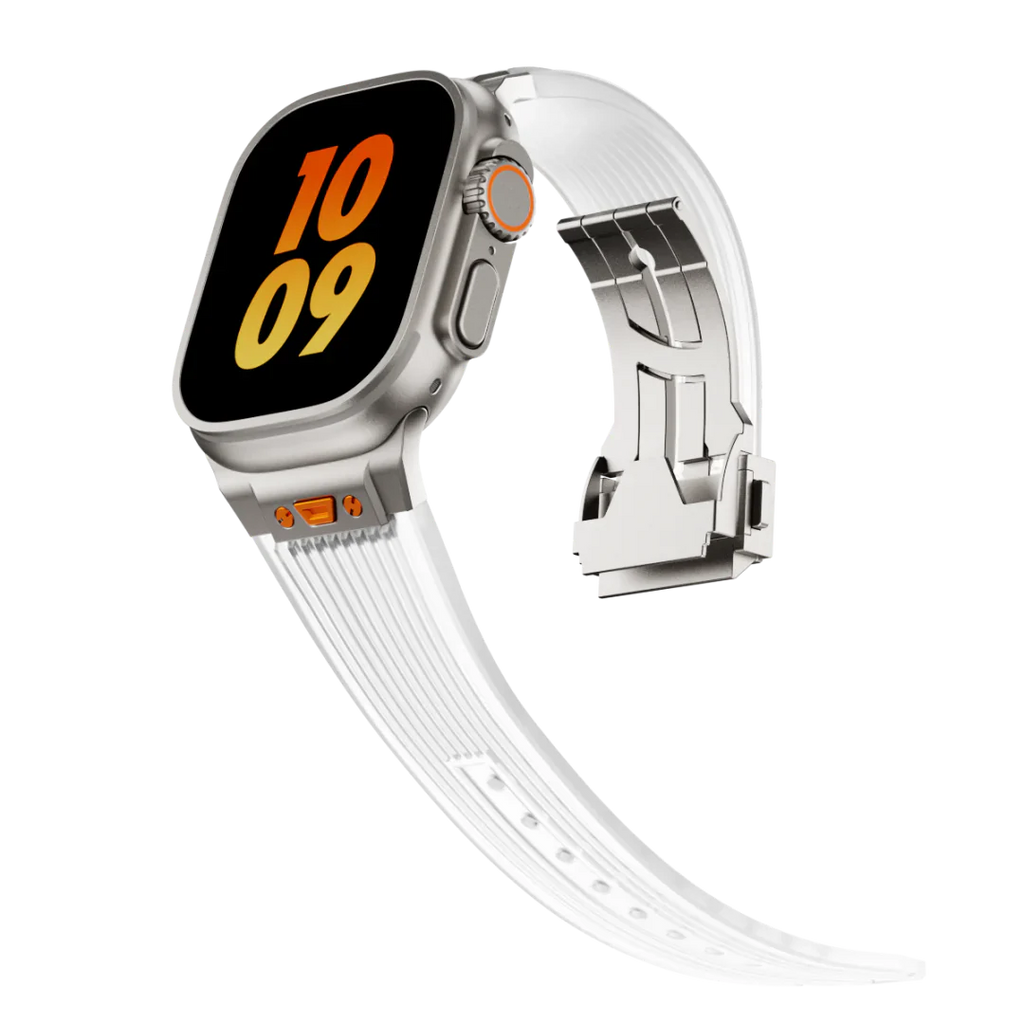 Avenza | Klar silikonearmbånd til Apple Watch | Petprovac