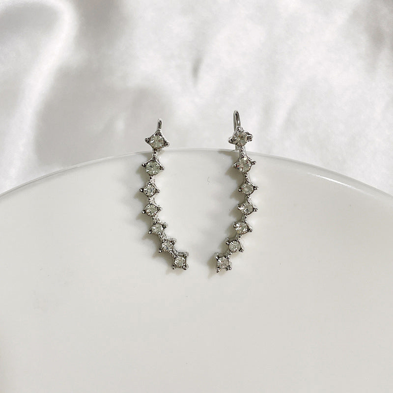 Lunara syv stjerners diamantøredobber