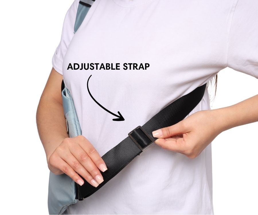 Anti-Theft Travel Bag – Hidden Zippers and Front-Facing Security