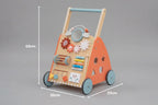 Multi-Activity Wooden Baby Push Walker