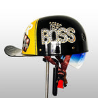 Moto baseballpetstijl helm met DOT- en ECE-certificering