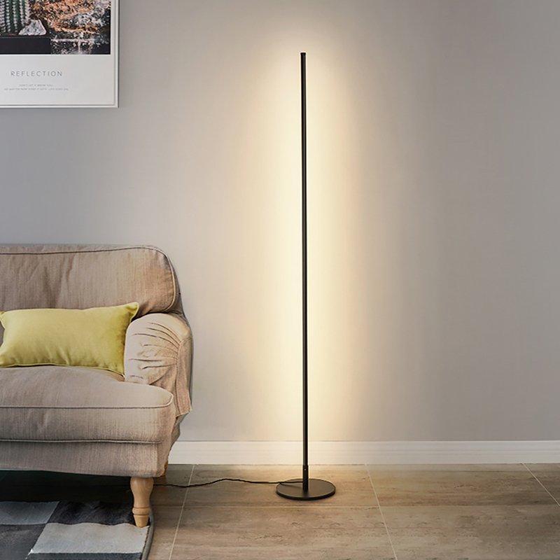 AstraLumina Dimmable Modern LED Floor Lamp With Remote