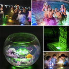 Lumină LED controlată de la distanță pentru piscine, cu ventuză magnetică impermeabilă pentru utilizare în aer liber
