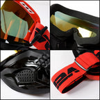 Mascarilla de Calavera para Motociclistas con Lente Resistente a Impactos