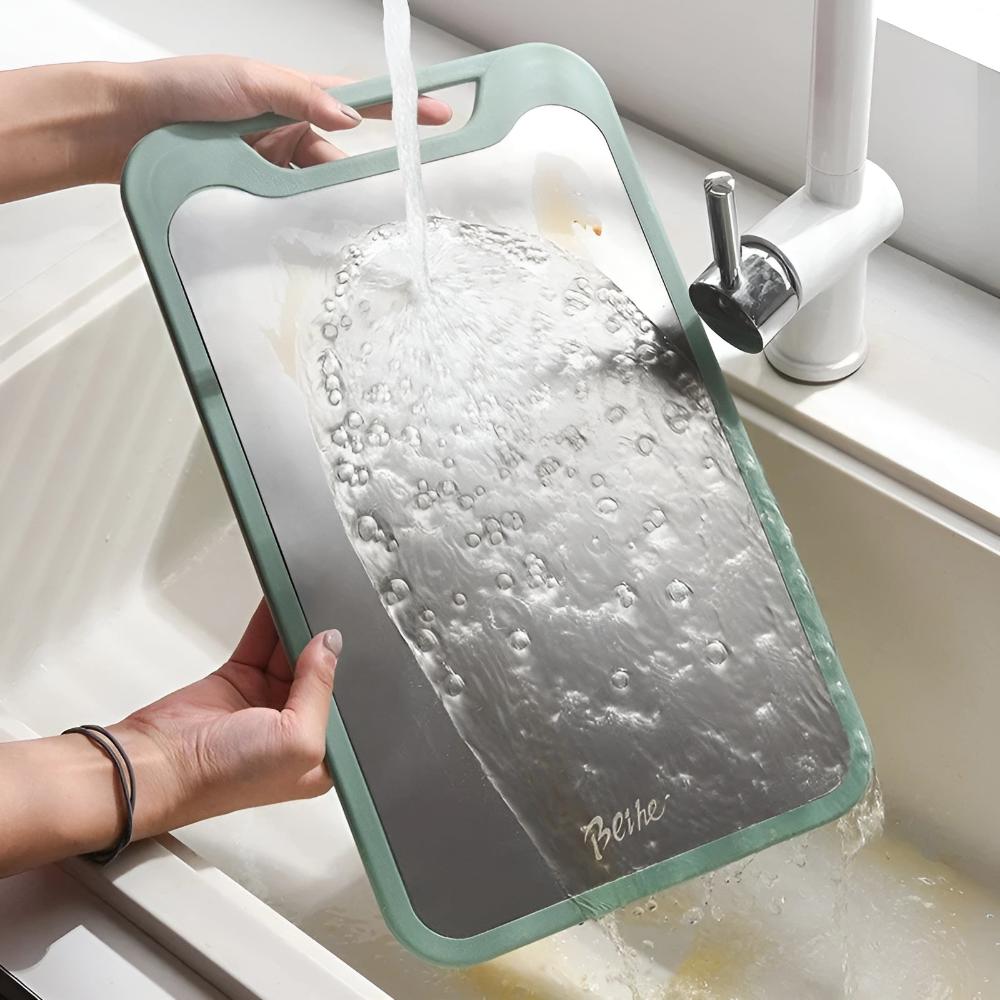 Tăietor din oțel inoxidabil cu două fețe, elegant