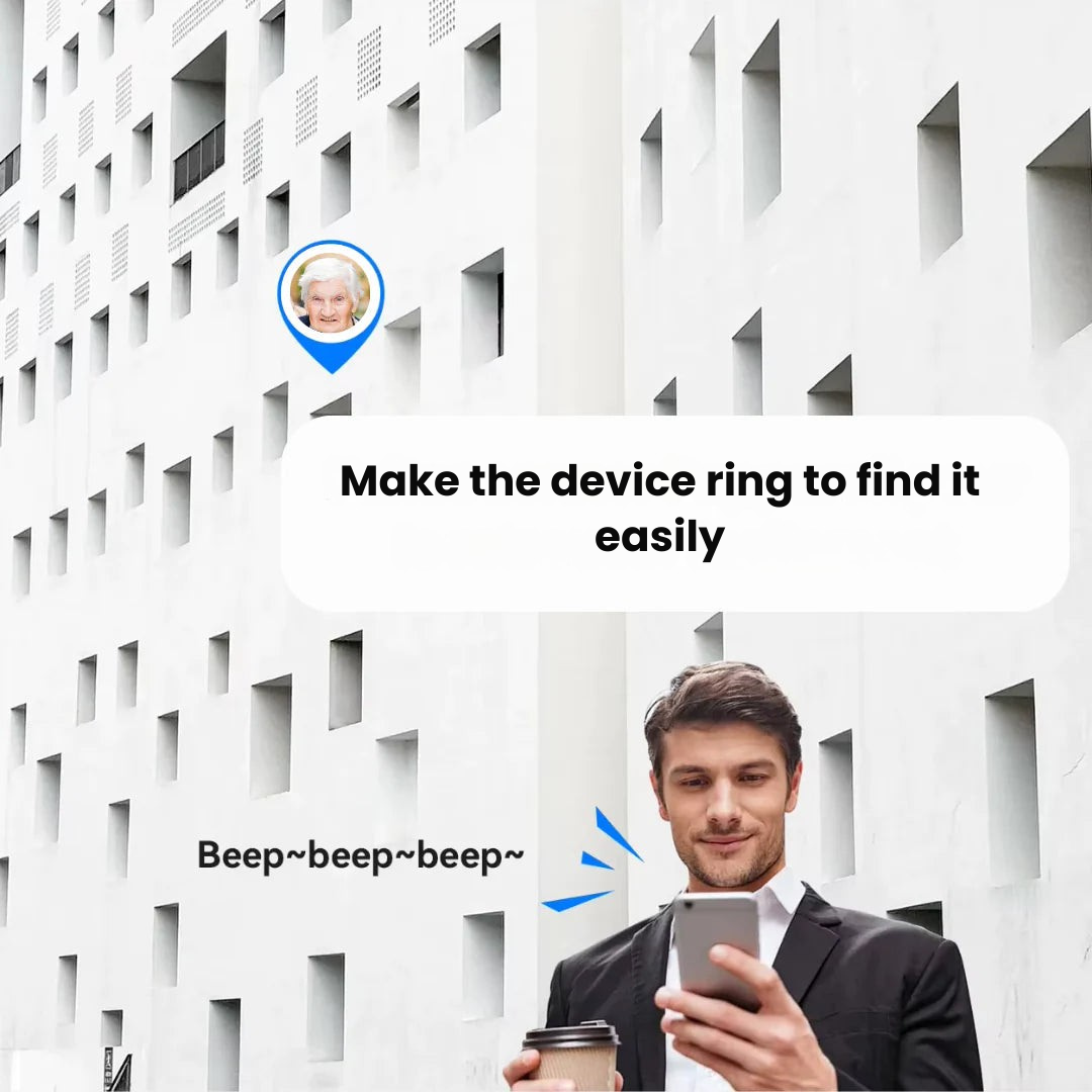 Echtzeit-GPS-Ortungsgerät für Senioren mit wasserdichtem Ortungssystem und ohne Gebühren