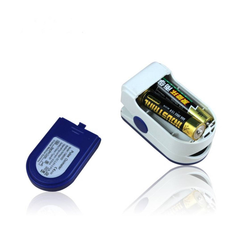 OxiSense bærbar fingerpulsoximeter med OLED SpO2-display