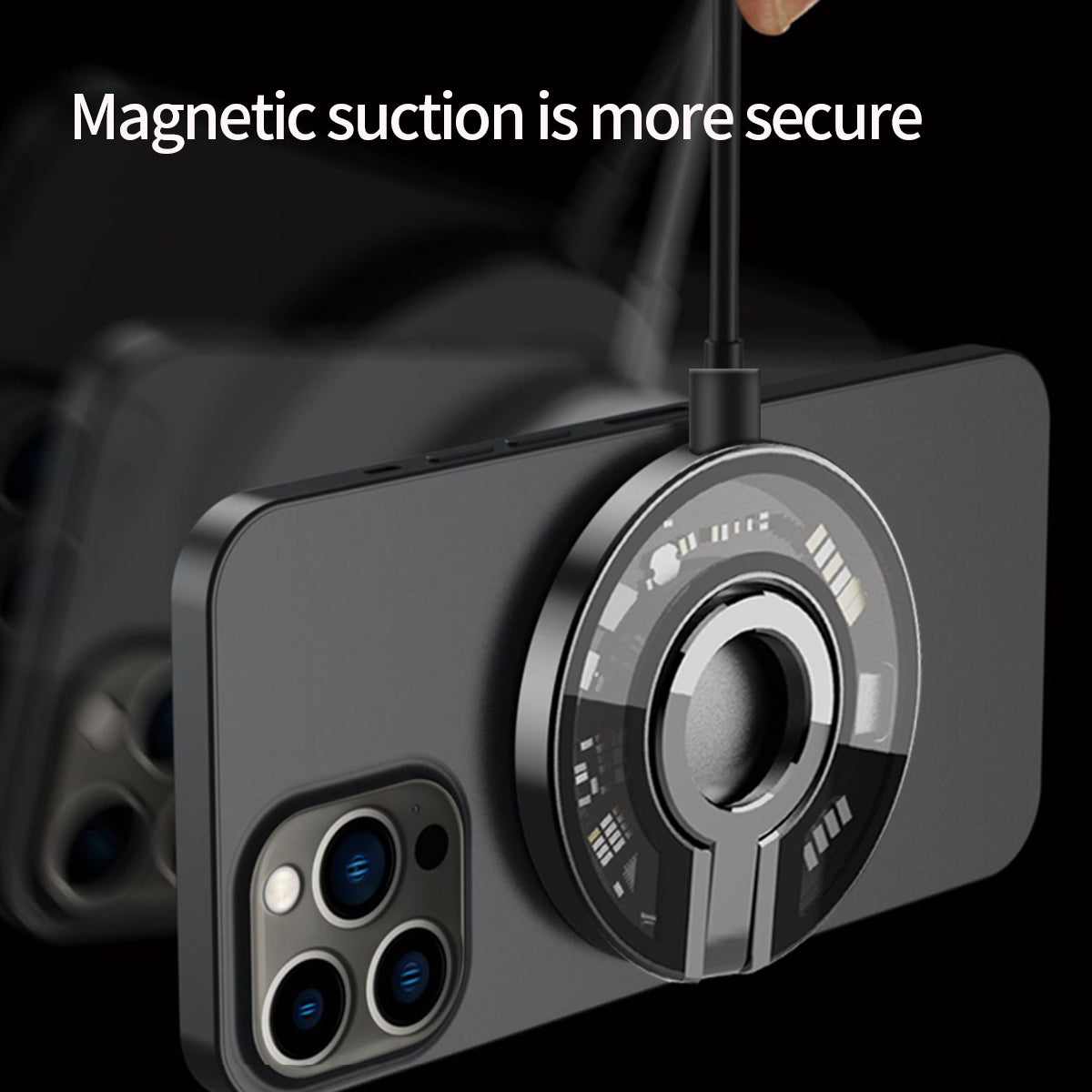 AeroCharge | 磁気急速充電折りたたみスタンド