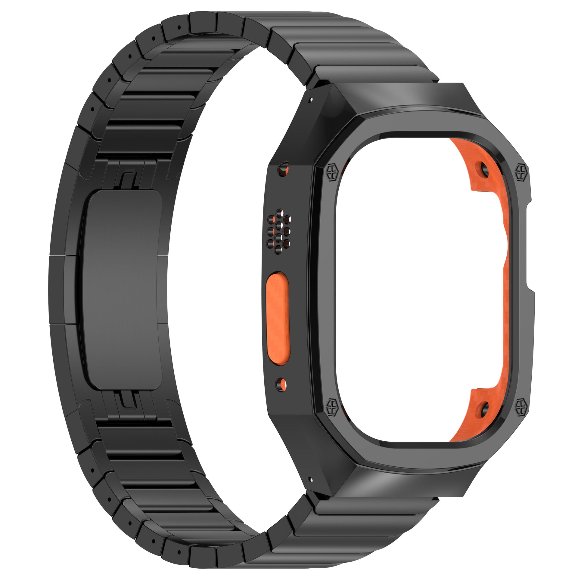 Apple Watch Ultra用ステンレススチール製ウォッチストラップとケース | Petprovac