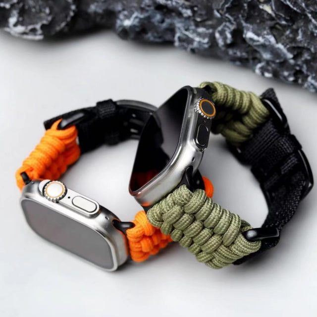 Bracelet en nylon tissé TrailMate pour Apple Watch