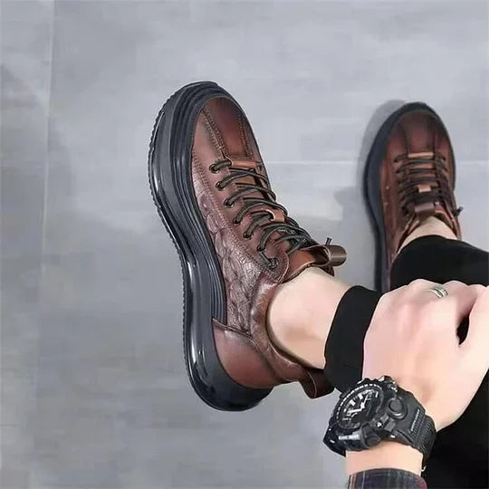 Aurelian Elevate | Zapatillas ortopédicas de cuero para hombre