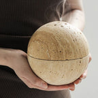 Brûleur d'encens en marbre TerraLuxe en 7 couleurs Travertin