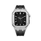 AP9009 Apple Watch Retrofit Kit With Silicone Band And 316L Stainless Steel Case