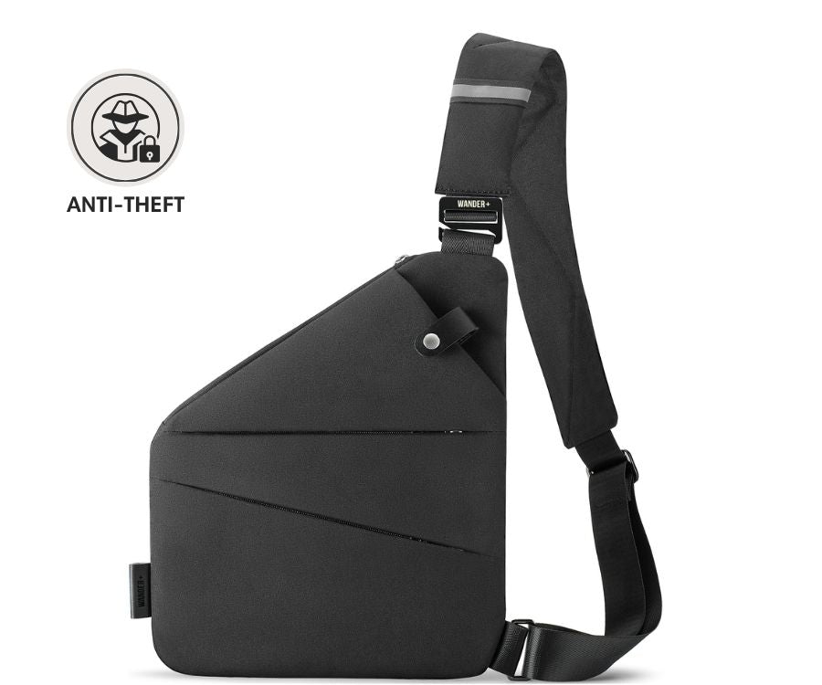 Anti-Theft Travel Bag – Hidden Zippers and Front-Facing Security