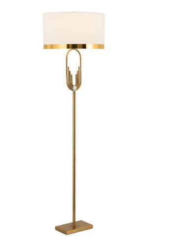 Aurelia | Art Deco Floor Lamp in Gold