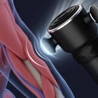 Ultra High-Speed Vibration Massager with 4 Attachments & 7500 RPM for Full Body Relief