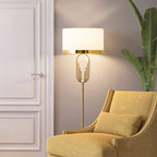 Aurelia | Art Deco Stehlampe in Gold