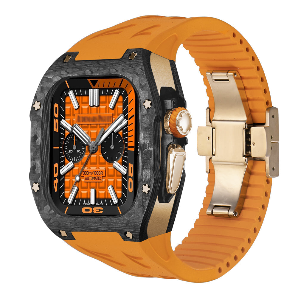 Novex カーボンファイバー製 Apple Watch Ultra 用レトロフィットケースキット | Petprovac