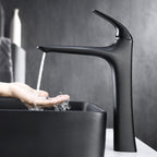 Cavelle Single-Handle One-Hole Vessel Bathroom Sink Faucet | Petprovac