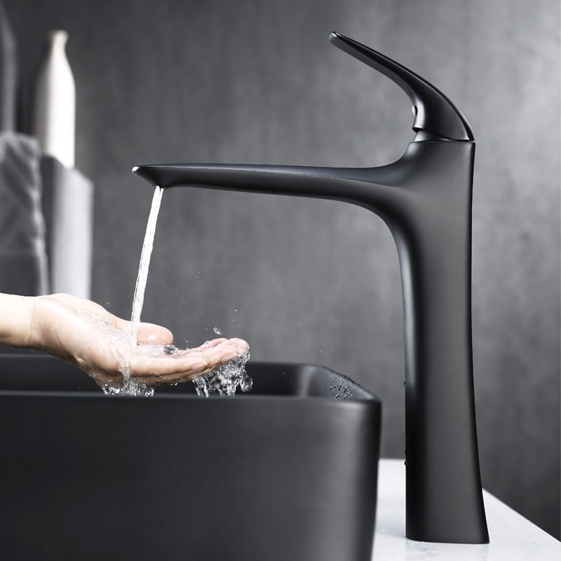 Cavelle Single-Handle One-Hole Vessel Bathroom Sink Faucet | Petprovac