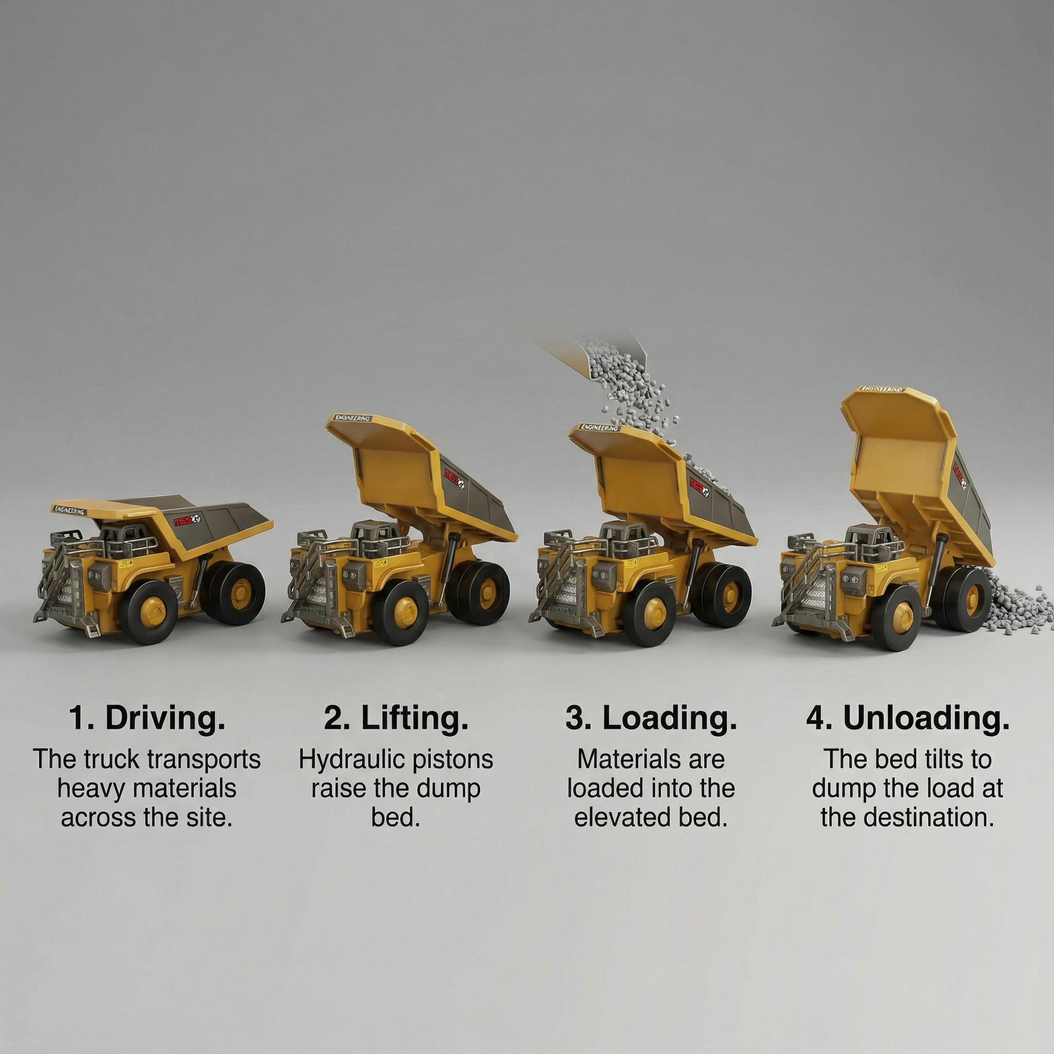 Premium Metal Remote Control Construction Vehicle for Realistic Operation and Precision Play