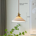 Liora | White Ceramic Pendant Lights