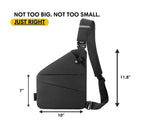 Anti-Theft Travel Bag – Hidden Zippers and Front-Facing Security