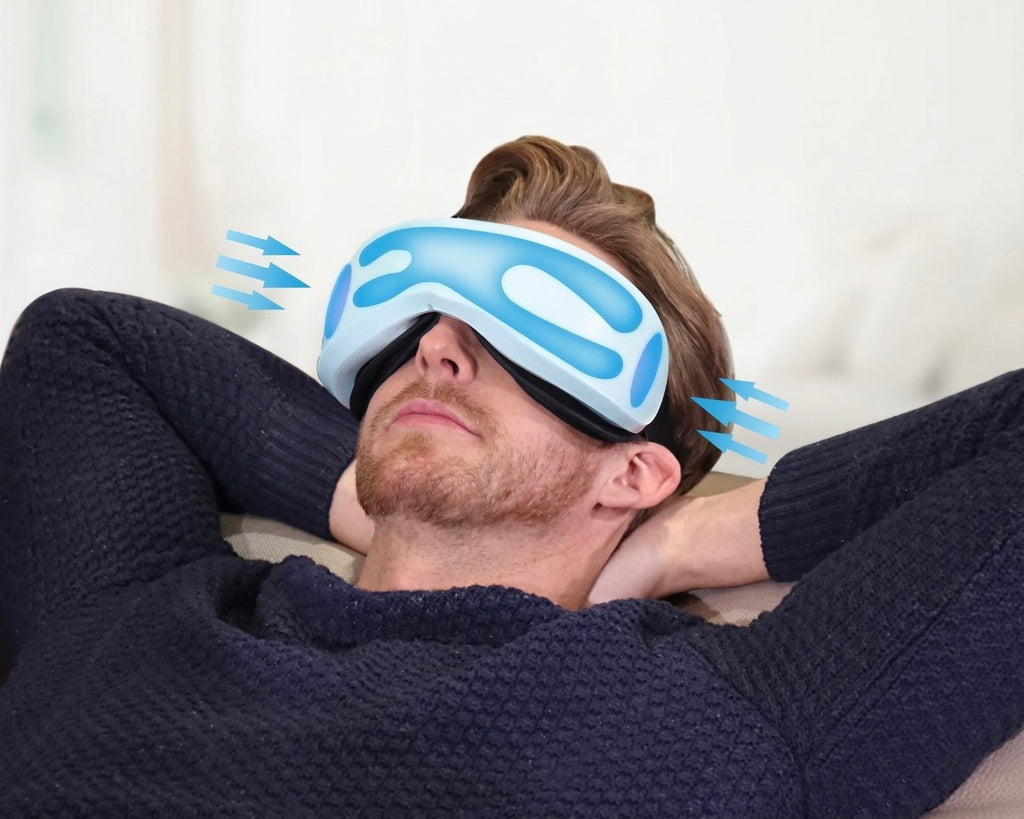 Smart Airbag Eye Massager For Relaxation And Sleep Therapy