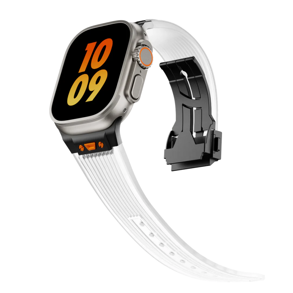 Avenza | Klar silikonearmbånd til Apple Watch | Petprovac