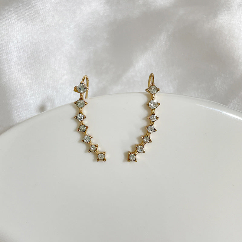 Lunara syv stjerners diamantøredobber