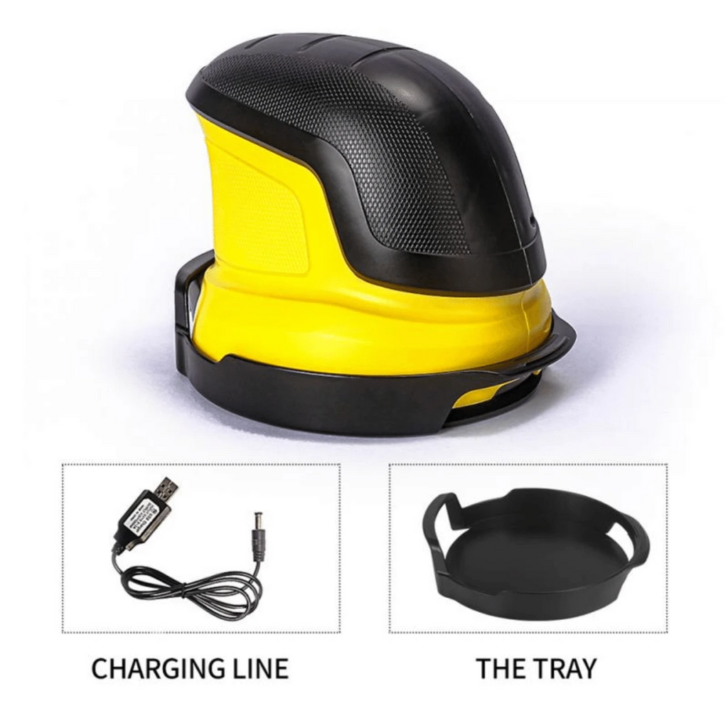 Heated Windshield Scraper With Automatic Clearing For Winter Driving