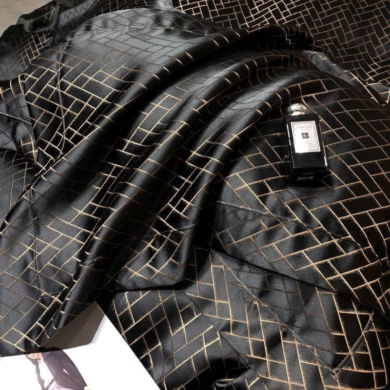 Calista Noire Sæt af egyptisk bomuldssatin sengetøj til søvn