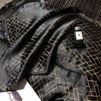 Calista Noire Sæt af egyptisk bomuldssatin sengetøj til søvn