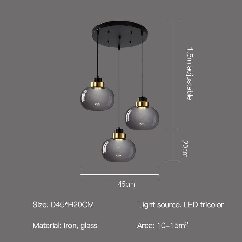 Marlow Glas Pendelleuchten
