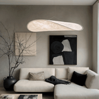 Lyria | Chip-formet Blad Lysekrone