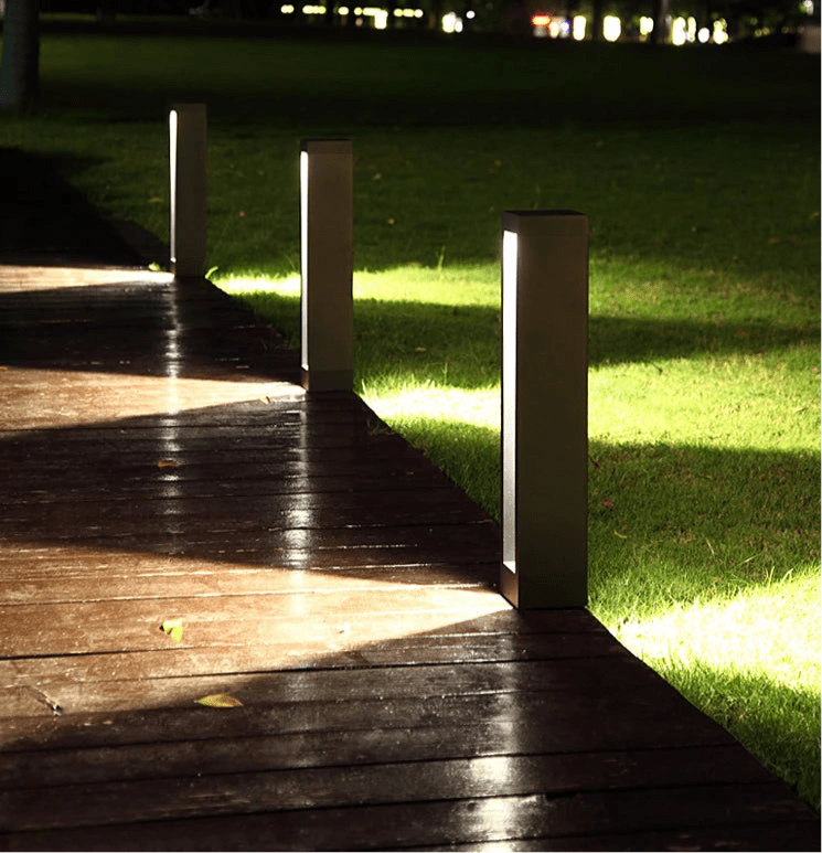 Lámpara de césped LED para exteriores Bramwell