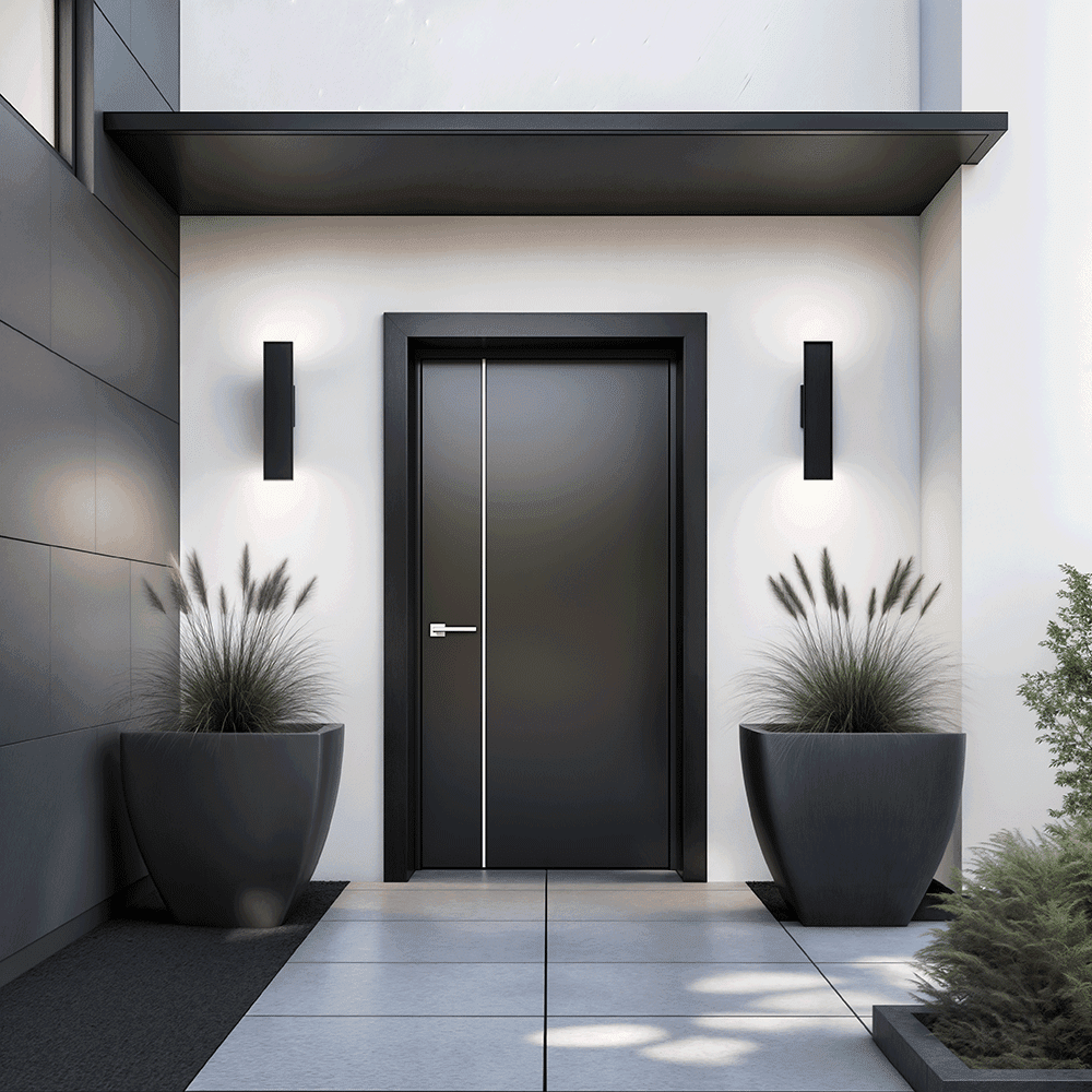 Lampa ścienna zewnętrzna o klasie szczelności IP65