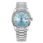 NovaVale Elite Automatic Stainless Steel Watch With Calendar