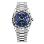 NovaVale Elite Automatic Stainless Steel Watch With Calendar