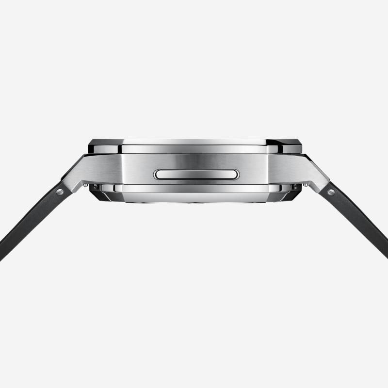 فيولوري | طقم تحديث حزام سيليكون وعلبة من الفولاذ المقاوم للصدأ لساعة أبل | بيتبروفاك