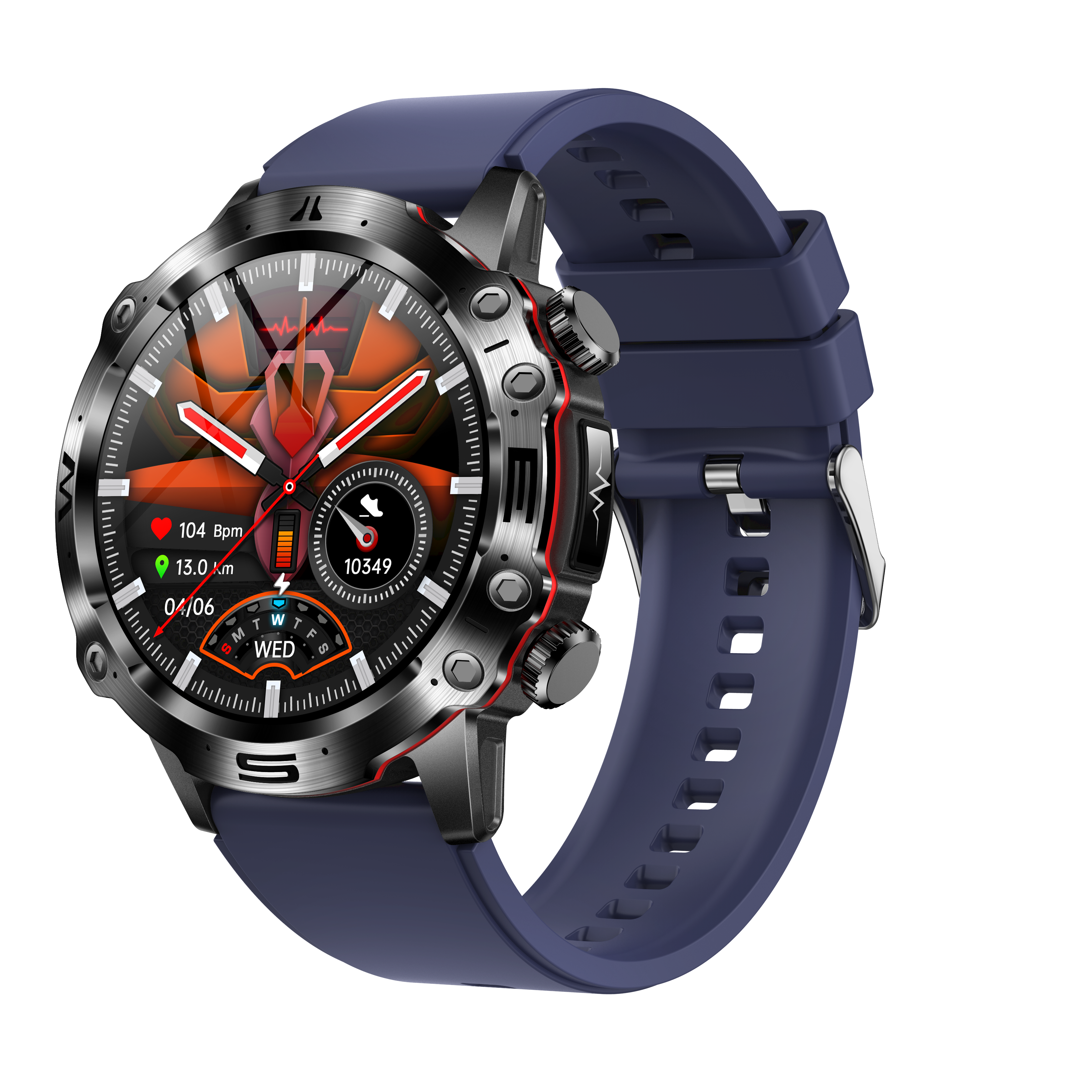 CardioNova | ECG, bloedsuiker en bloeddruk gezondheids sporthorloge