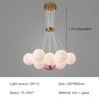 Lunara | Himmelsk Boble Lysekrone