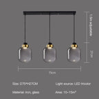 Marlow Glas Pendelleuchten