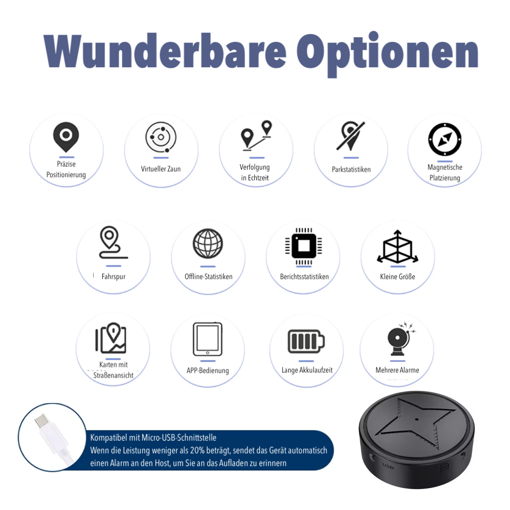 AstraTrack Magnetic GPS Tracker for RealTime Auto Monitoring