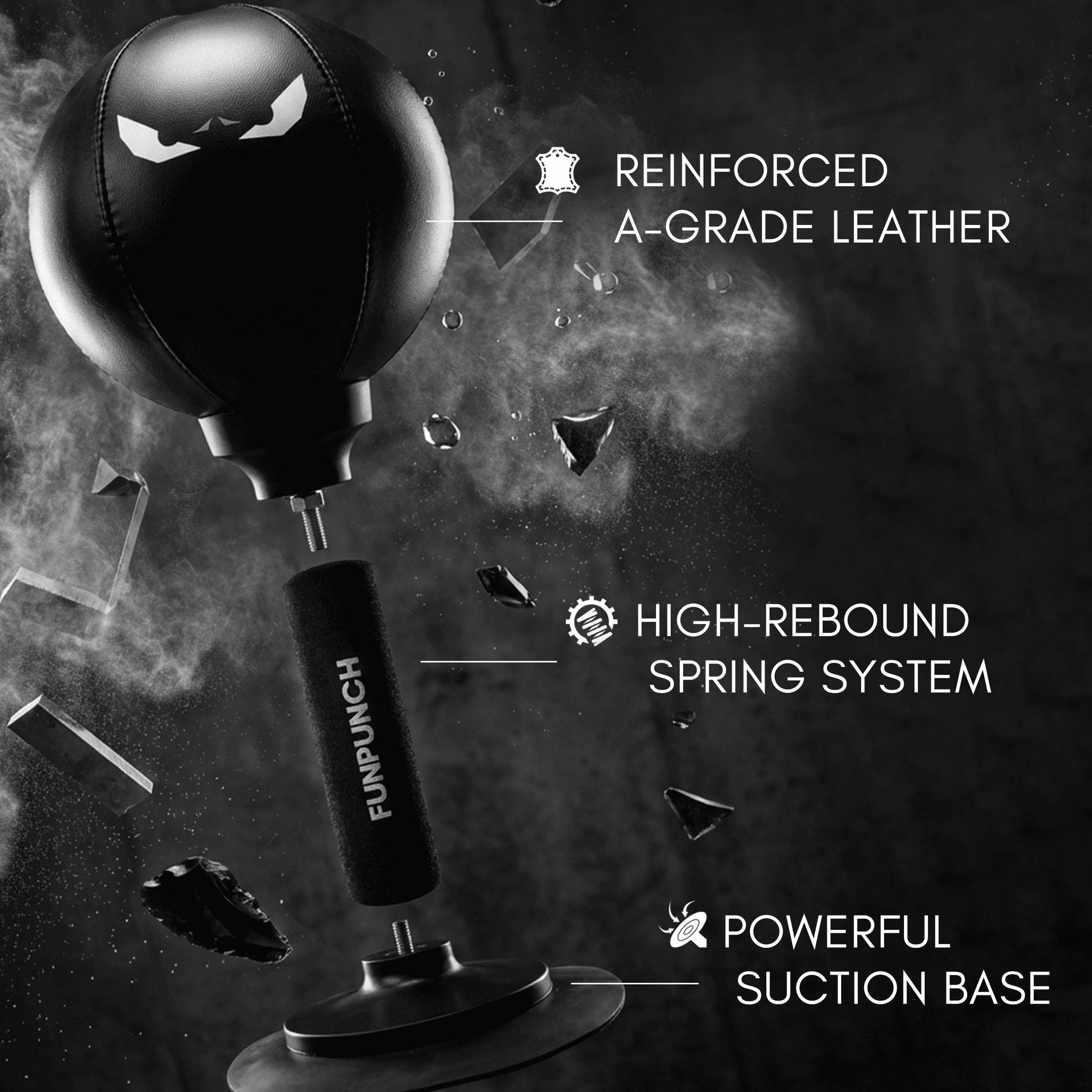 Portable Desktop Punching Bag for Daily Stress Relief