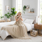 Æstetisk Tæppe Til Blød Komfort Og Boligindretning