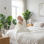 Æstetisk Tæppe Til Blød Komfort Og Boligindretning