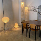 Kaze Rice Paper Floor Lamp - Japanese-Inspired Ambient Glow